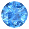 Lab Swiss Blue Topaz